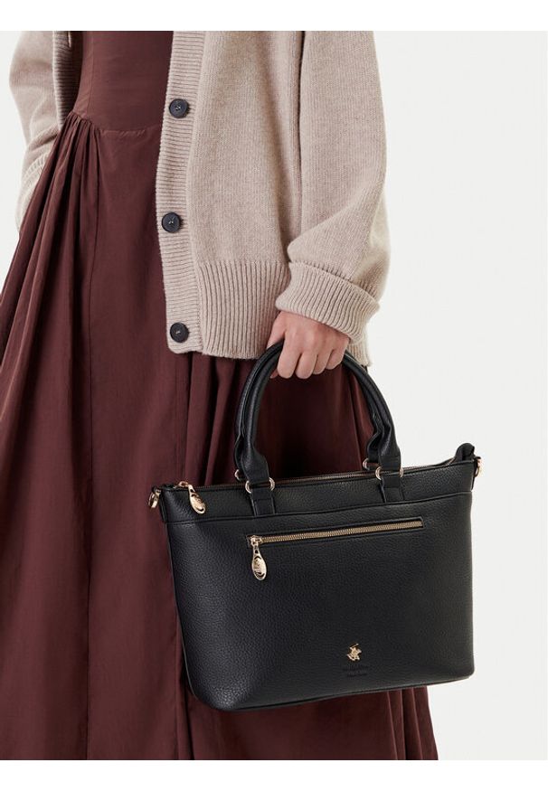 Beverly Hills Polo Club Torebka CEO-BHPC-C-006-08 Czarny. Kolor: czarny