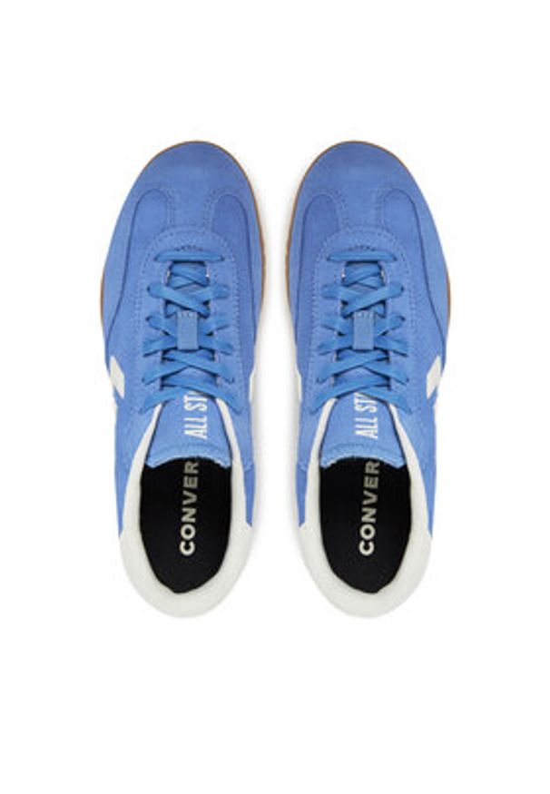 Converse Sneakersy Run Star Trainer A11504C Niebieski. Kolor: niebieski. Materiał: zamsz, skóra. Sport: bieganie