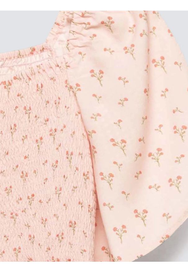 Big-Star - Sukienka damska midi z wiskozy z motywem kwiatowym różowa Bler 600. Typ kołnierza: dekolt w karo. Kolor: różowy. Materiał: wiskoza. Wzór: kwiaty. Długość: midi