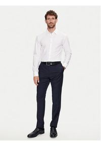 BOSS - Boss Koszula H-Hank-Kent-C3-214 50512652 Biały Slim Fit. Typ kołnierza: kołnierzyk klasyczny. Kolor: biały. Materiał: bawełna #3