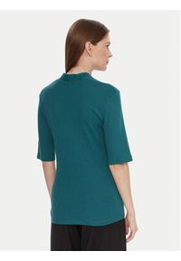 United Colors of Benetton - United Colors Of Benetton Bluzka 3GA2D400U Niebieski Slim Fit. Kolor: niebieski. Materiał: bawełna #5