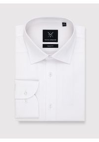 Pako Lorente - PAKO LORENTE – Biała koszula męska. Kolor: biały. Materiał: bawełna. Długość rękawa: długi rękaw. Długość: długie. Wzór: gładki #3