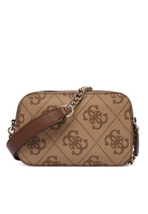 Guess Torebka Noelle II HWSO96 72140 Beżowy. Kolor: beżowy. Materiał: skórzane