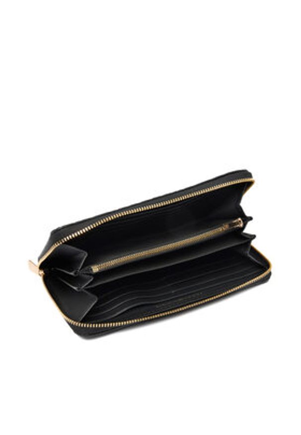 TOMMY HILFIGER - Tommy Hilfiger Portfel Lgr Za Mono AW0AW18036 Czarny. Kolor: czarny. Materiał: skóra