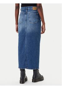 G-Star RAW - G-Star Raw Spódnica jeansowa Viktoria D24385-E106 Niebieski Regular Fit. Kolor: niebieski. Materiał: bawełna #4
