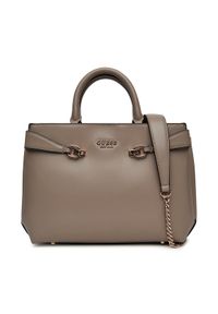 Guess Torebka HWVG96 39060 Brązowy. Kolor: brązowy. Materiał: skórzane