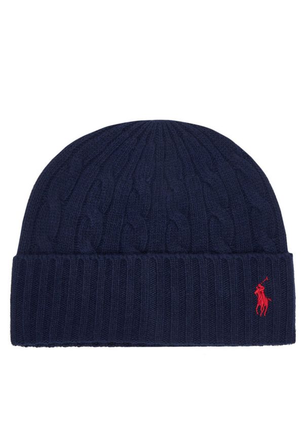 Czapka Polo Ralph Lauren. Kolor: niebieski