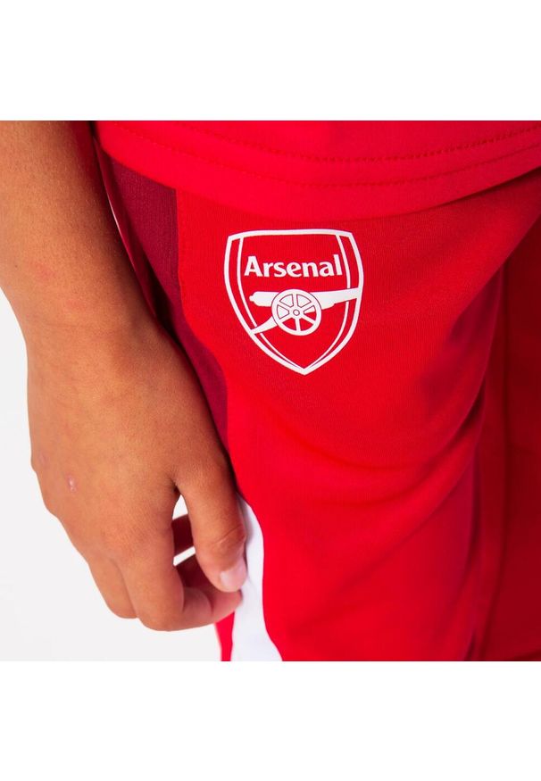 ARSENAL - Dres piłkarski dziecięcy Arsenal 23/24. Kolor: czerwony. Materiał: dresówka. Styl: sportowy