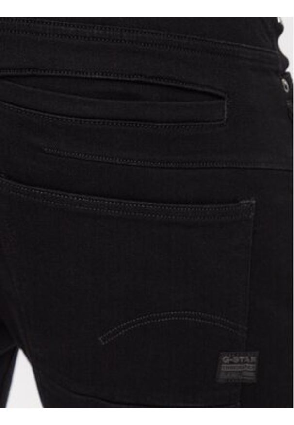 G-Star RAW - G-Star Raw Jeansy D05385-B964-A810 Czarny Slim Fit. Kolor: czarny