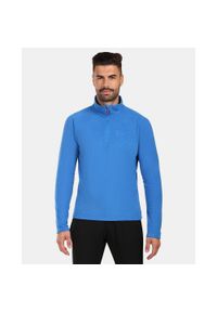 Męska polarowa warstwa środkowa Kilpi ALMERI-M. Kolor: niebieski. Materiał: polar. Sezon: zima. Sport: narciarstwo #1