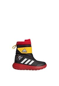 Adidas - Buty Winterplay x Disney Kids. Kolor: czerwony, czarny, wielokolorowy, biały. Materiał: materiał. Wzór: motyw z bajki