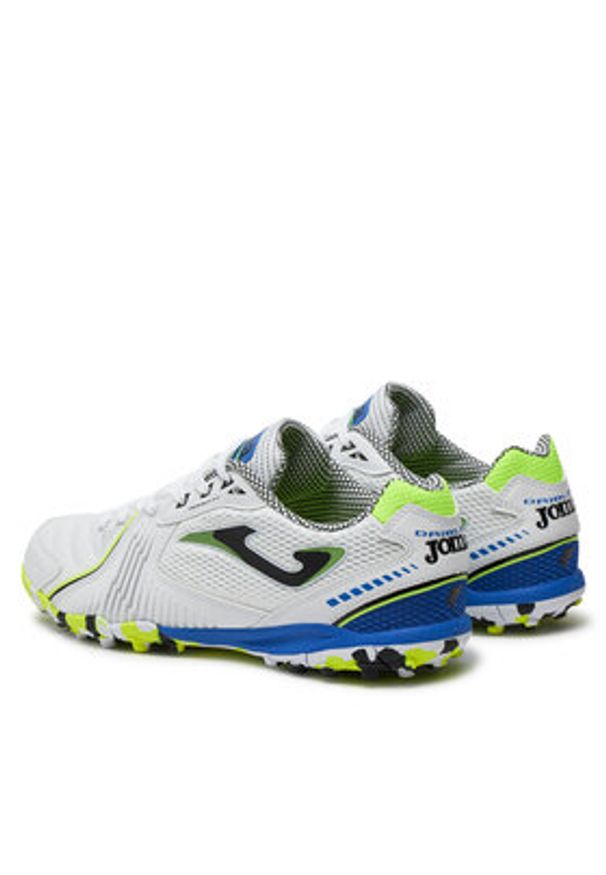 Joma Buty do piłki nożnej Dribling 2402 DRIS2402TF Biały. Kolor: biały. Materiał: skóra