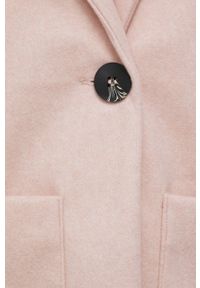 only - Only płaszcz damski kolor różowy przejściowy. Okazja: na co dzień. Kolor: różowy. Materiał: poliester. Długość rękawa: raglanowy rękaw. Styl: casual, klasyczny #4