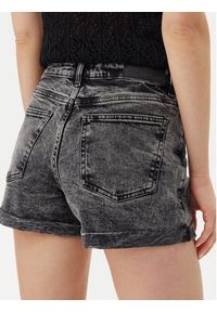 Noisy may - Noisy May Szorty jeansowe Moni 27033697 Szary Slim Fit. Kolor: szary. Materiał: bawełna
