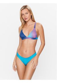 Sloggi Dół od bikini 10214610 Niebieski. Kolor: niebieski. Materiał: syntetyk