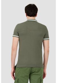 Aeronautica Militare - AERONAUTICA MILITARE Zielone męskie polo Short Sleeve, Rozmiar L. Typ kołnierza: polo. Kolor: zielony #6