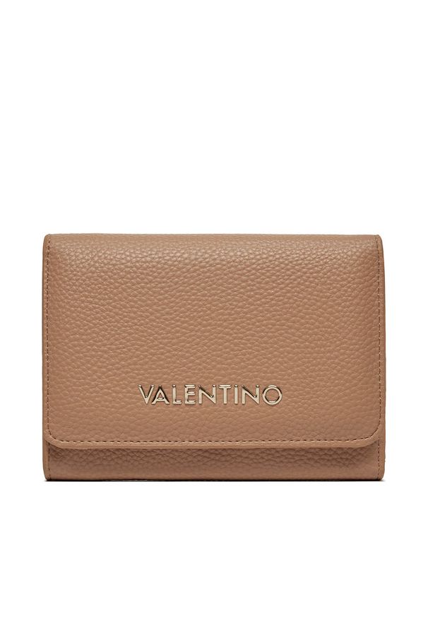 VALENTINO - Duży Portfel Damski Valentino. Kolor: beżowy