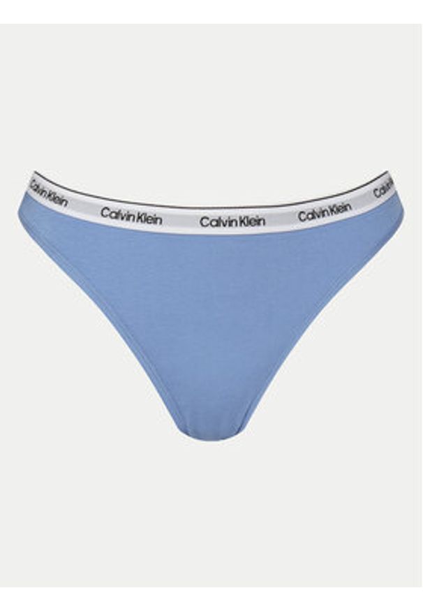 Calvin Klein Underwear Komplet 3 par fig klasycznych 000QD5207E Kolorowy. Materiał: bawełna. Wzór: kolorowy