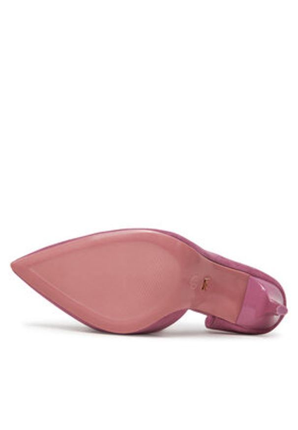 DeeZee Szpilki DZ0024 Różowy. Kolor: różowy. Materiał: materiał. Obcas: na szpilce