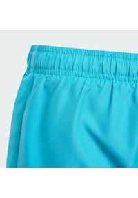 Adidas - Szorty Swim Kids. Kolor: biały, wielokolorowy, niebieski. Materiał: materiał