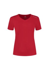 ROGELLI - Funkcjonalna koszulka damska Rogelli PROMOTION LADY. Kolor: wielokolorowy, pomarańczowy, czerwony