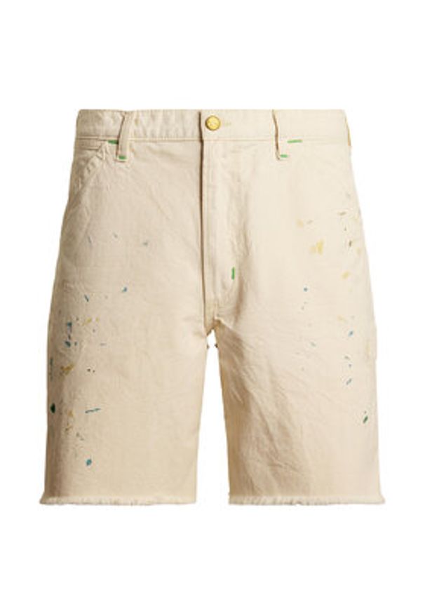 Polo Ralph Lauren Szorty materiałowe 710963172001 Biały Relaxed Fit. Kolor: biały. Materiał: bawełna