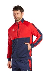 ERIMA - Kurtka Erima Worker Six Wings. Kolor: czerwony, niebieski, wielokolorowy. Sport: fitness