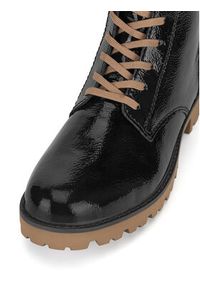 Remonte Trzewiki D8663-00 Czarny. Kolor: czarny. Materiał: lakier, skóra #4