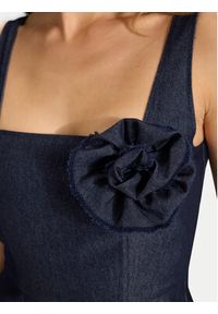 Swing Sukienka koktajlowa 5AK13800 Granatowy Regular Fit. Kolor: niebieski. Materiał: bawełna, syntetyk. Styl: wizytowy #7