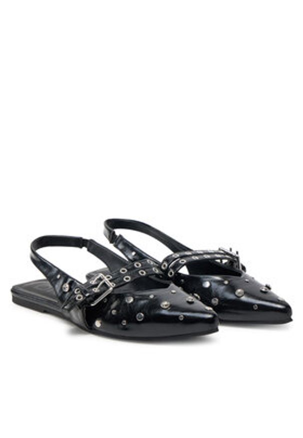 ONLY Shoes Sandały OnLaura-5 15340903 Czarny. Kolor: czarny. Materiał: skóra