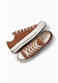 Converse tenisówki Chuck 70 kolor brązowy A04591C. Nosek buta: okrągły. Zapięcie: sznurówki. Kolor: brązowy. Styl: klasyczny #5