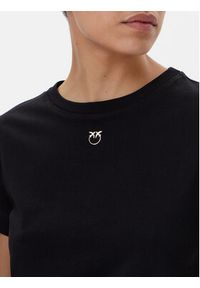 Pinko - PINKO T-Shirt 100373 A2OG Czarny Regular Fit. Kolor: czarny. Materiał: bawełna #5