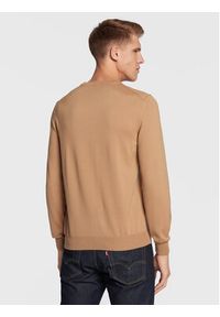 BOSS - Boss Sweter Baram-L 50476363 Brązowy Regular Fit. Kolor: brązowy. Materiał: wełna