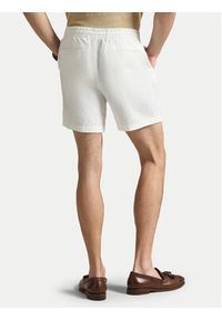 Polo Ralph Lauren Szorty materiałowe 710P08205501 Biały Regular Fit. Kolor: biały. Materiał: len #3