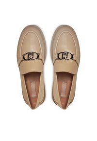 Liu Jo Loafersy Cora 01 SA4001 P0102 Beżowy. Kolor: beżowy. Materiał: skóra