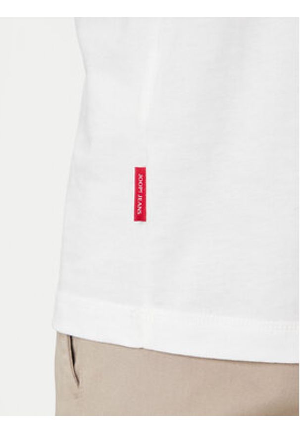 JOOP! Jeans T-Shirt 15 JJJ-28Alidor 30047014 Beżowy Modern Fit. Kolor: beżowy. Materiał: bawełna