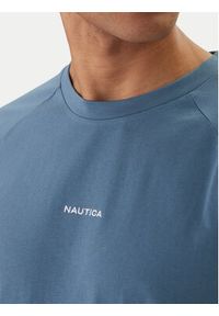 Nautica T-Shirt NCC04498 Niebieski Regular Fit. Kolor: niebieski. Materiał: bawełna #3