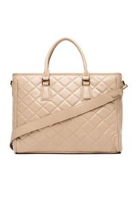 Nine West Torebka CEO-BETTY-LA374-4065 Beżowy. Kolor: beżowy