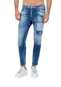 DSQUARED2 Niebieskie jeansy Skater Jean. Kolor: niebieski #6