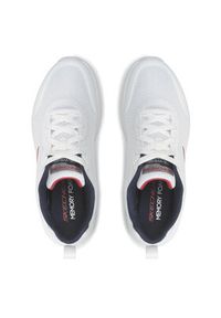 skechers - Skechers Sneakersy Full Pace 232293/WNVR Biały. Kolor: biały. Materiał: materiał