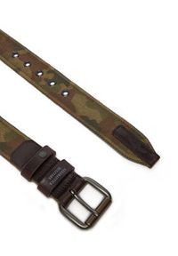 Aeronautica Militare Pasek Męski 252CI0315UCT03316 Khaki. Kolor: brązowy. Materiał: materiał #3