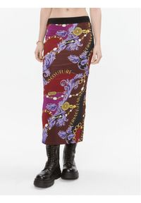Versace Jeans Couture Spódnica ołówkowa 75HAE8A6 Kolorowy Slim Fit. Materiał: wiskoza. Wzór: kolorowy #1