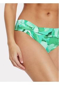 Seafolly Dół od bikini Secret Garden 44320-220 Zielony. Kolor: zielony. Materiał: syntetyk