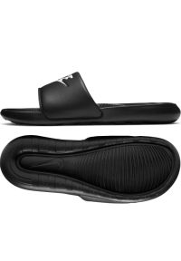 Klapki Nike Victori One M CN9675 002 czarne. Okazja: na plażę. Kolor: czarny. Materiał: materiał, syntetyk #4