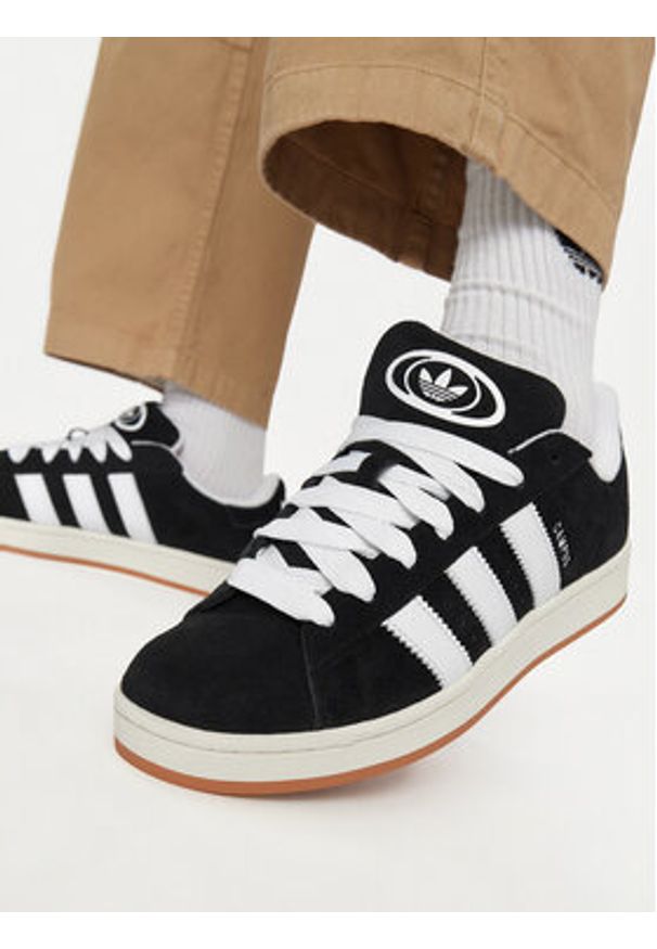 Adidas - adidas Sneakersy Campus 00s HQ8708 Czarny. Kolor: czarny. Materiał: zamsz, skóra. Model: Adidas Campus