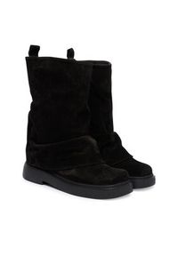 Bronx Botki Harl-Eyy 47648-OC Czarny. Kolor: czarny. Materiał: zamsz, skóra #3