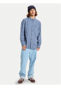 Quiksilver Koszula Motherfly Solid EQYWT04651 Niebieski Regular Fit. Kolor: niebieski. Materiał: bawełna #5