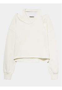 Sisley Bluza 3FPPL104P Écru Regular Fit. Materiał: bawełna