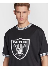 New Era T-Shirt Las Vegas Raiders 60284627 Czarny Oversize. Kolor: czarny. Materiał: syntetyk #2
