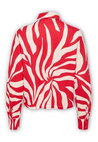 only - ONLY Koszula Sakura 15366883 Czerwony Regular Fit. Kolor: czerwony. Materiał: syntetyk #3